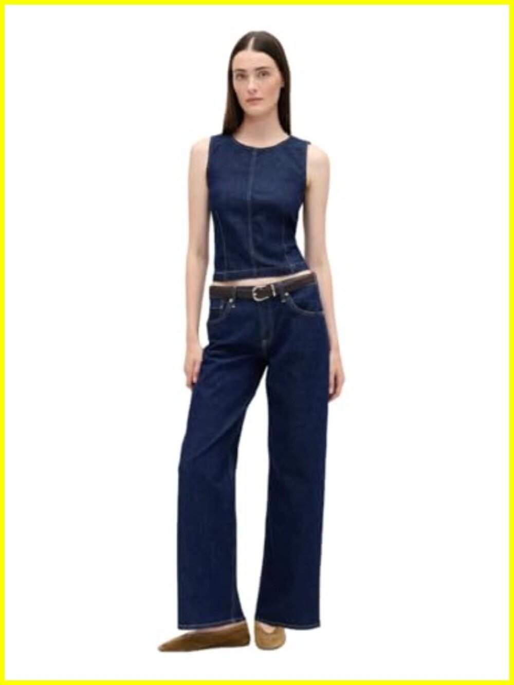 Gap 90s Low Rise Loose Fit Jeans Stretch Organic Cotton Denim